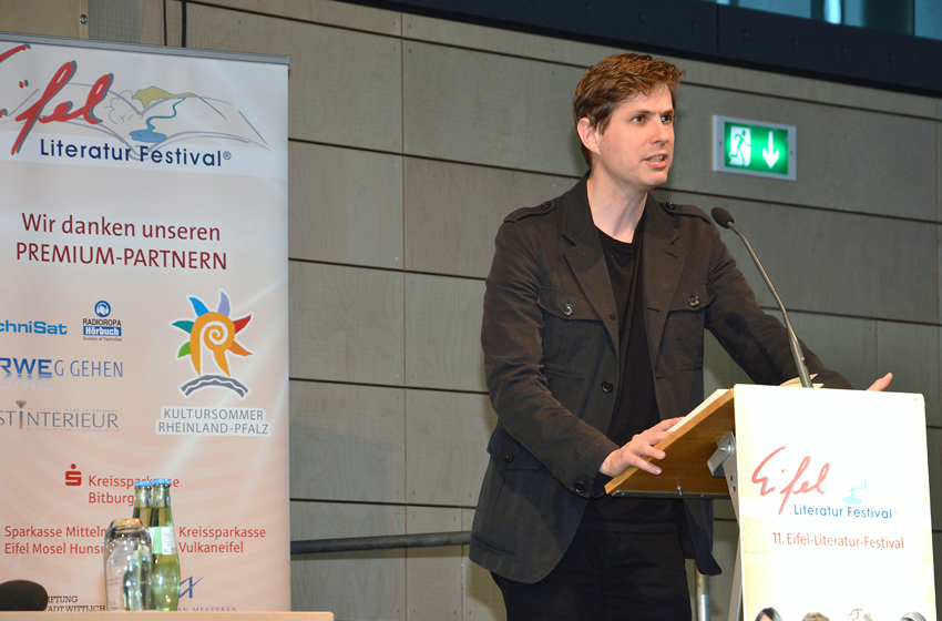 Daniel Kehlmann am 6. Juni 2014 in Wittlich