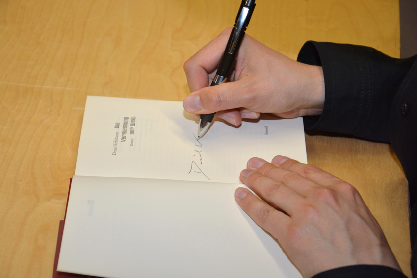 Daniel Kehlmann am 6. Juni 2014 in Wittlich