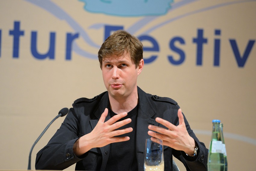 Daniel Kehlmann am 6. Juni 2014 in Wittlich