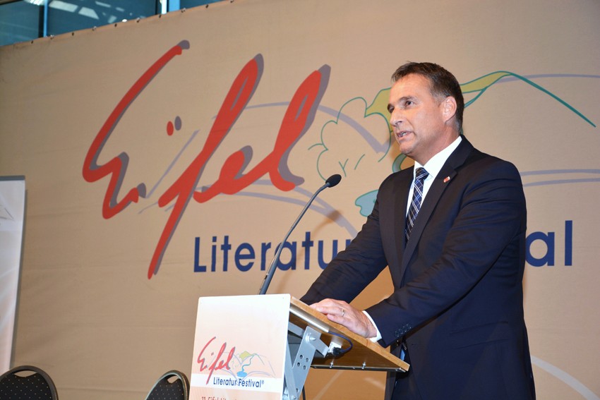 Daniel Kehlmann am 6. Juni 2014 in Wittlich