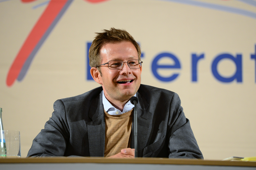 Florian Illies am 9. September 2014 in Daun