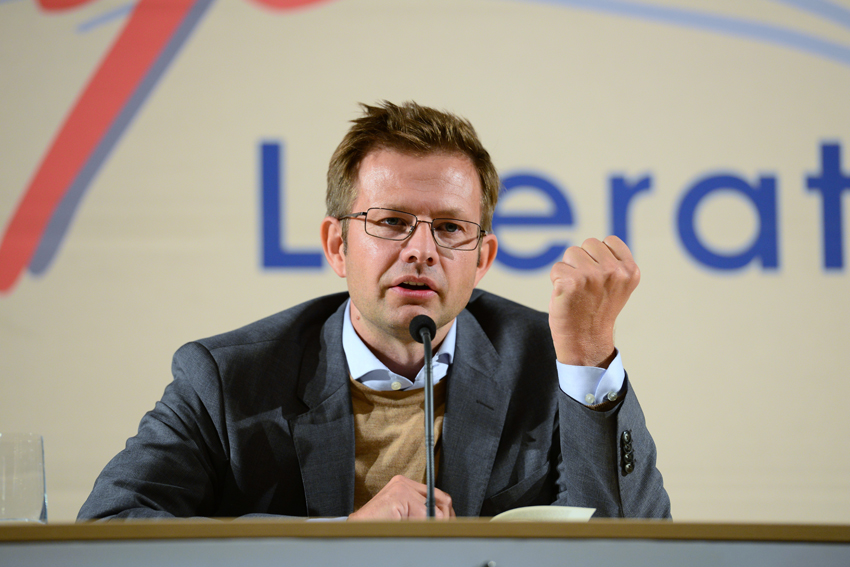 Florian Illies am 9. September 2014 in Daun