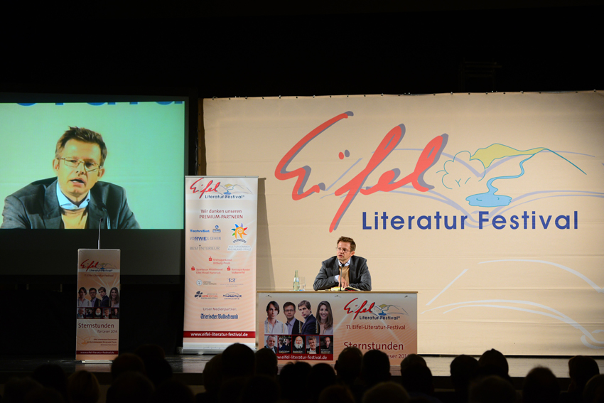 Florian Illies am 9. September 2014 in Daun