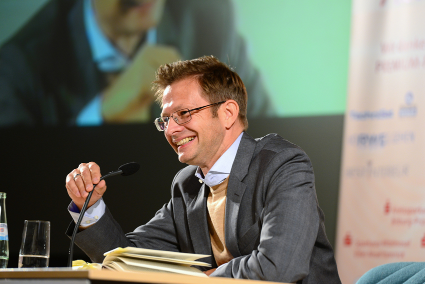 Florian Illies am 9. September 2014 in Daun