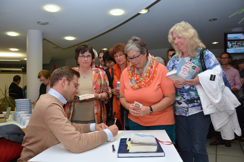 Florian Illies am 9. September 2014 in Daun