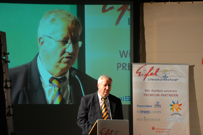 Florian Illies am 9. September 2014 in Daun