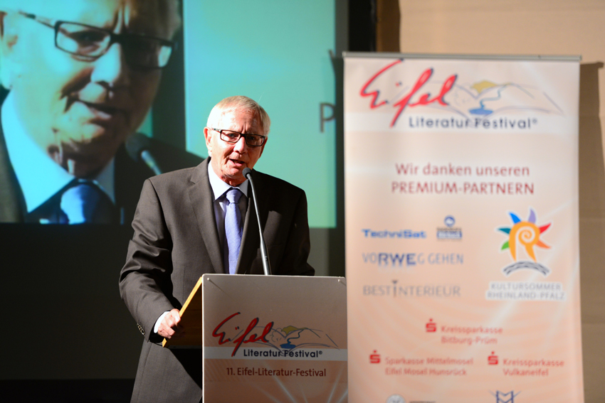 Florian Illies am 9. September 2014 in Daun