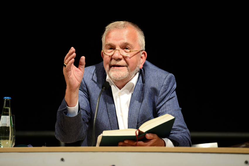 Rüdiger Safranski am 19. September 2014 in Bitburg