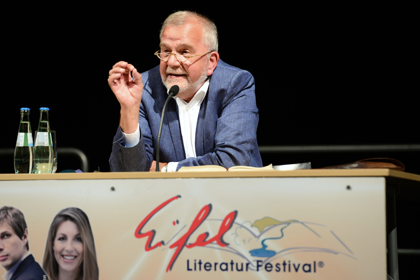 Rüdiger Safranski am 19. September 2014 in Bitburg