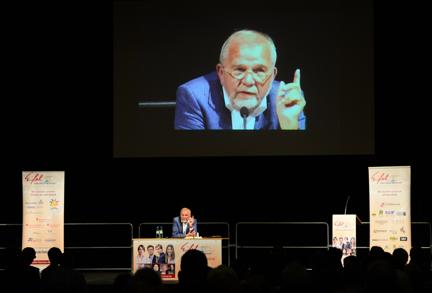 Rüdiger Safranski am 19. September 2014 in Bitburg