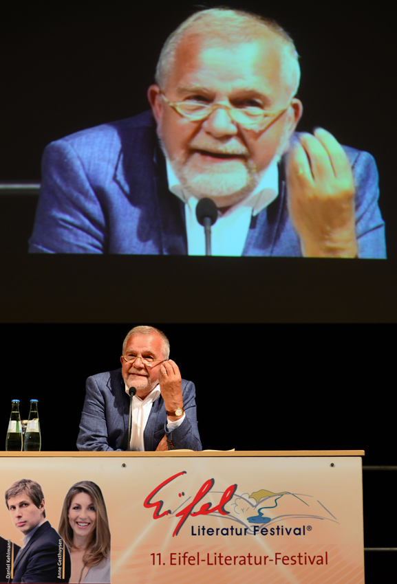 Rüdiger Safranski am 19. September 2014 in Bitburg