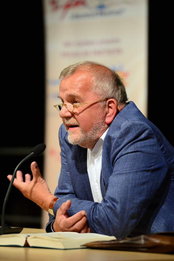 Rüdiger Safranski am 19. September 2014 in Bitburg