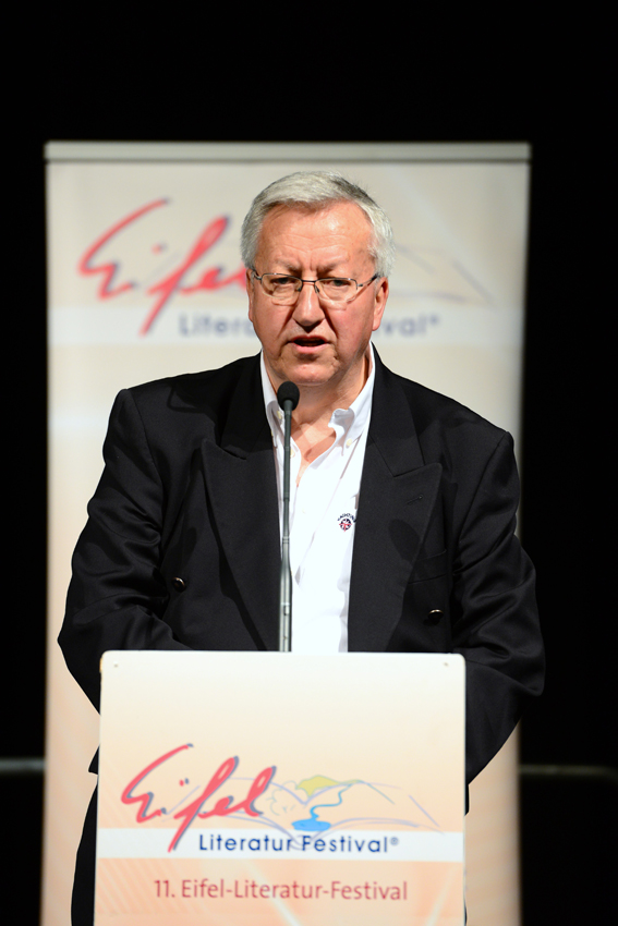 Rüdiger Safranski am 19. September 2014 in Bitburg