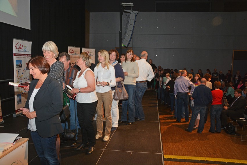 Ferdinand von Schirach am 26. September in Bitburg