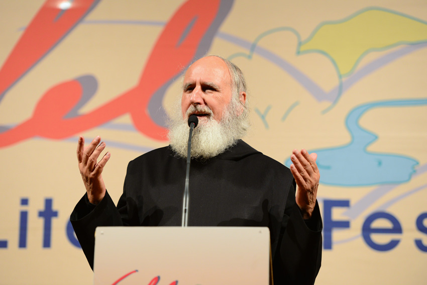 Anselm Grün am 16. Oktober 2014 in Wittlich