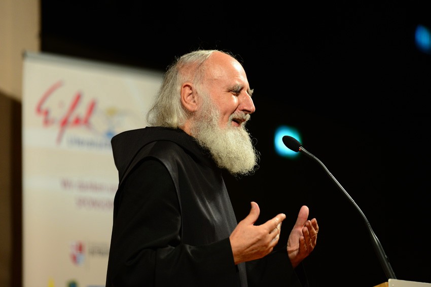 Anselm Grün am 16. Oktober 2014 in Wittlich