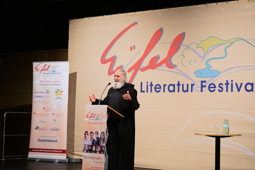 Anselm Grün am 16. Oktober 2014 in Wittlich