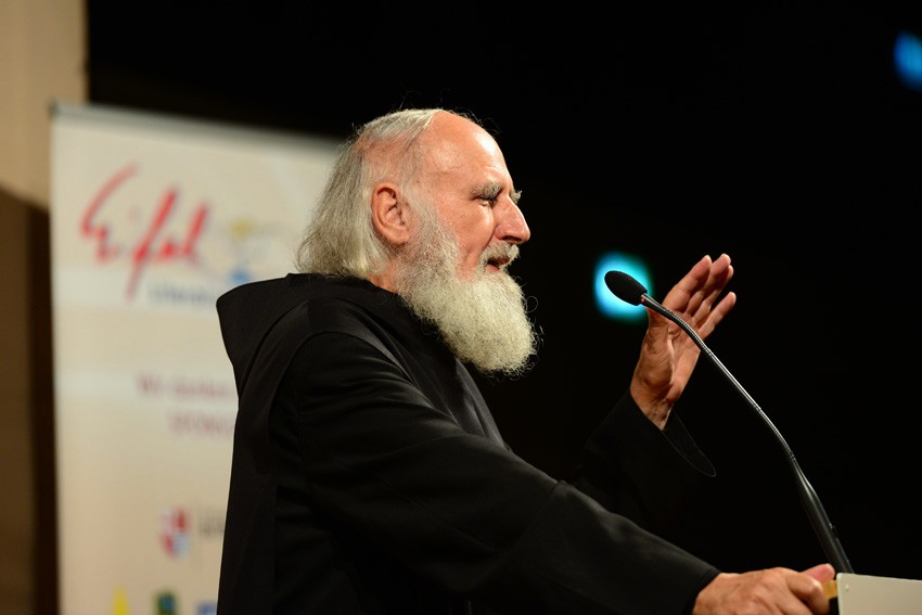 Anselm Grün am 16. Oktober 2014 in Wittlich