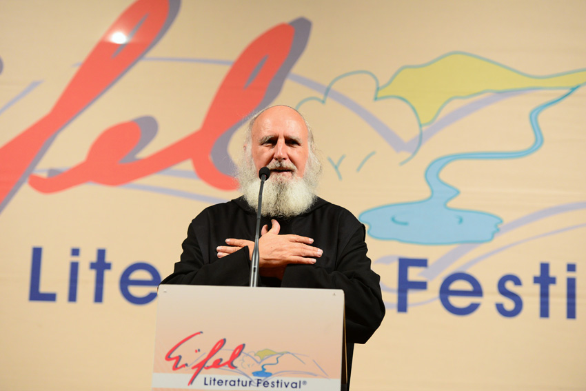 Anselm Grün am 16. Oktober 2014 in Wittlich