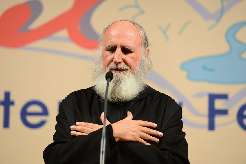 Anselm Grün am 16. Oktober 2014 in Wittlich