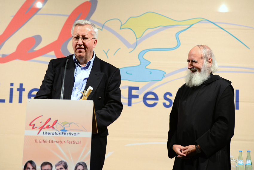 Anselm Grün am 16. Oktober 2014 in Wittlich