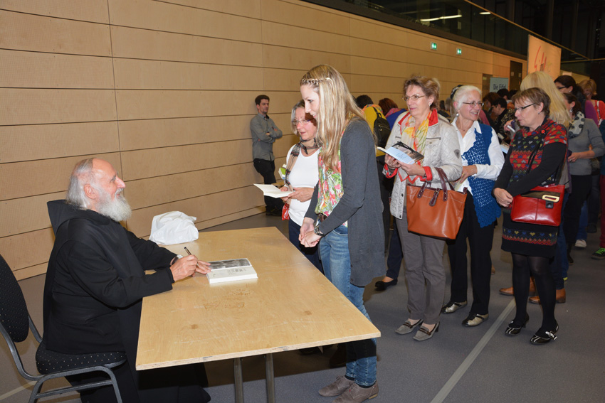 Anselm Grün am 16. Oktober 2014 in Wittlich