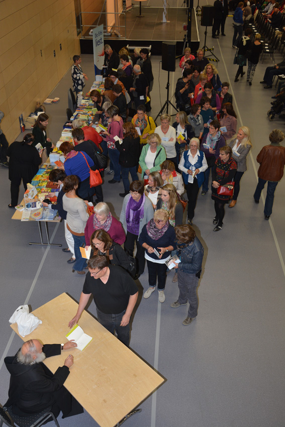 Anselm Grün am 16. Oktober 2014 in Wittlich