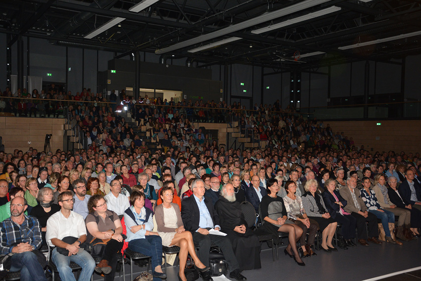 Anselm Grün am 16. Oktober 2014 in Wittlich