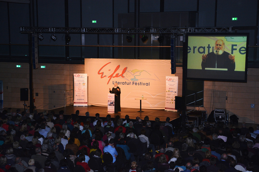 Anselm Grün am 16. Oktober 2014 in Wittlich