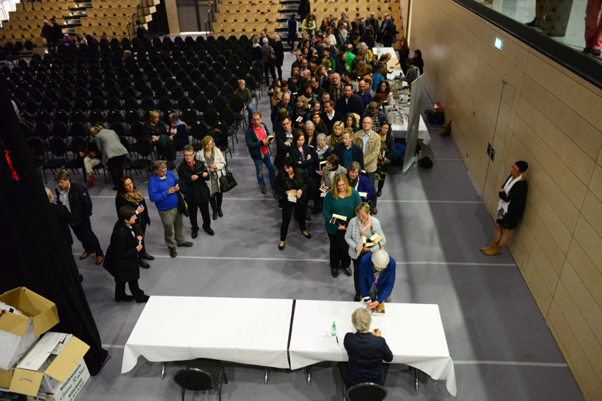 Frank Schätzing am 24. Oktober 2014 in Wittlich