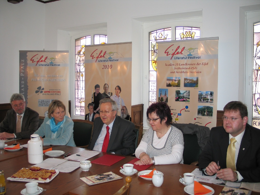 Lokale Pressekonferenz in Prüm am 24. März 2010