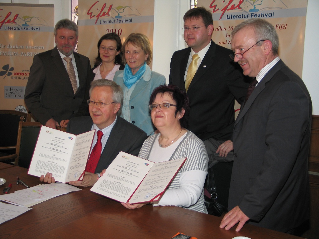 Lokale Pressekonferenz in Prüm am 24. März 2010