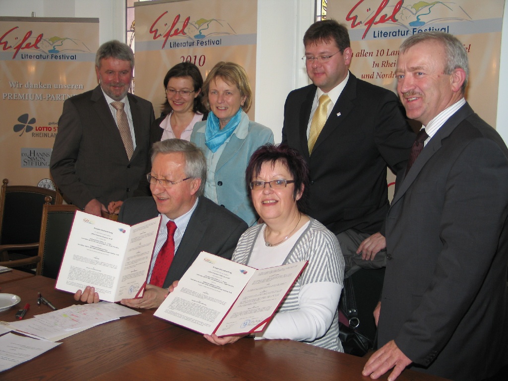Lokale Pressekonferenz in Prüm am 24. März 2010
