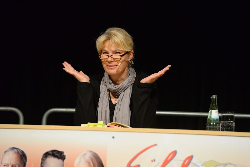 Nele Neuhaus am 15. April 2016 in Bitburg