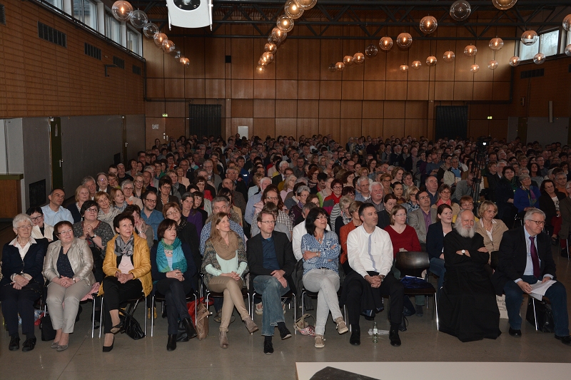 Pater Anselm Grün am 21. April 2016 in Prüm