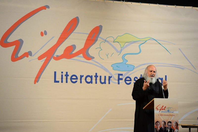 Pater Anselm Grün am 21. April 2016 in Prüm