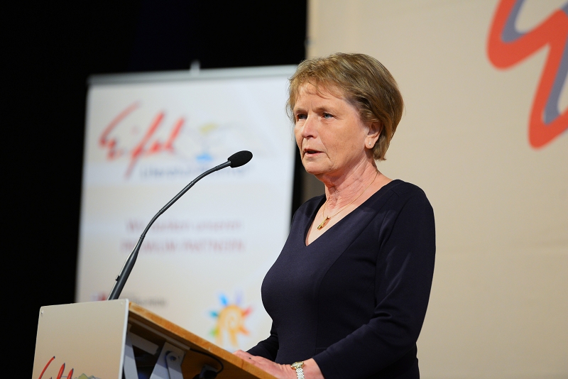 Pater Anselm Grün am 21. April 2016 in Prüm