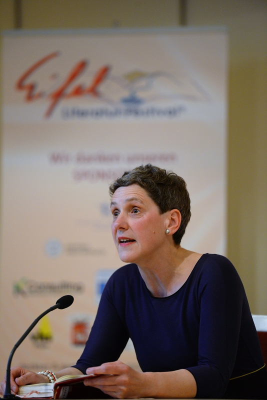 Felicitas Hoppe am 3. Mai 2016 in Bitburg