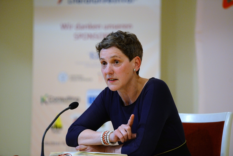 Felicitas Hoppe am 3. Mai 2016 in Bitburg