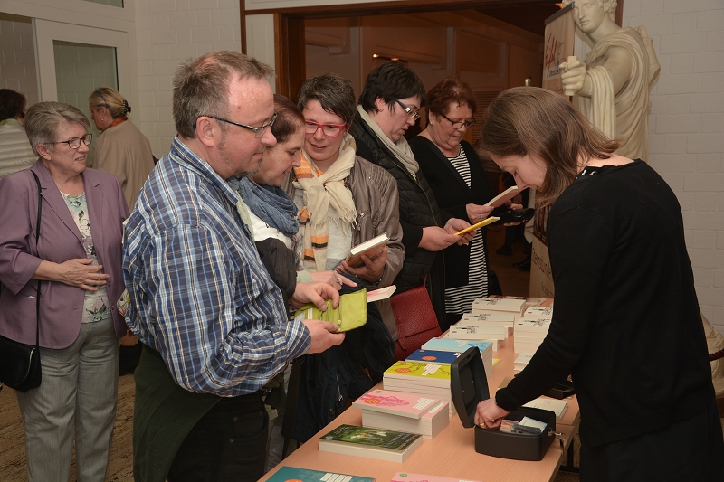Felicitas Hoppe am 3. Mai 2016 in Bitburg