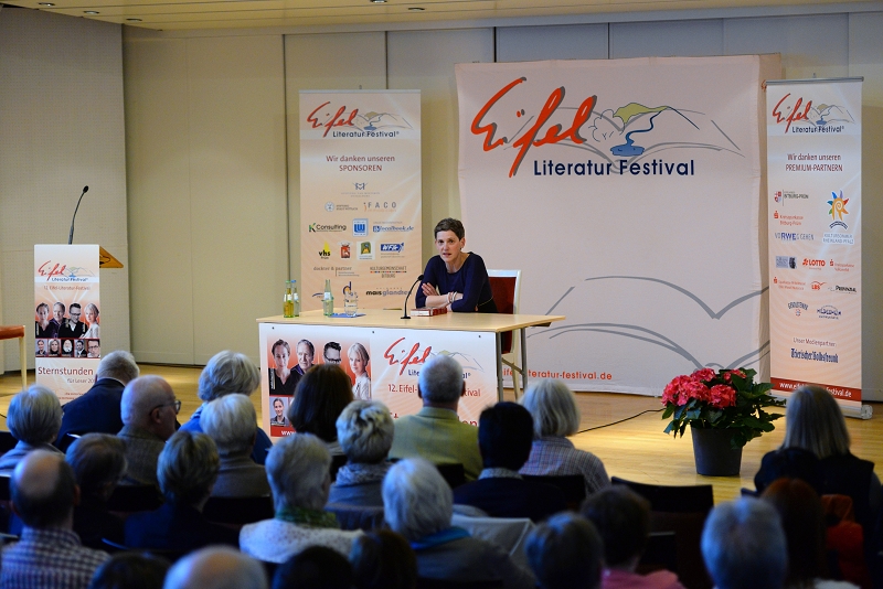 Felicitas Hoppe am 3. Mai 2016 in Bitburg