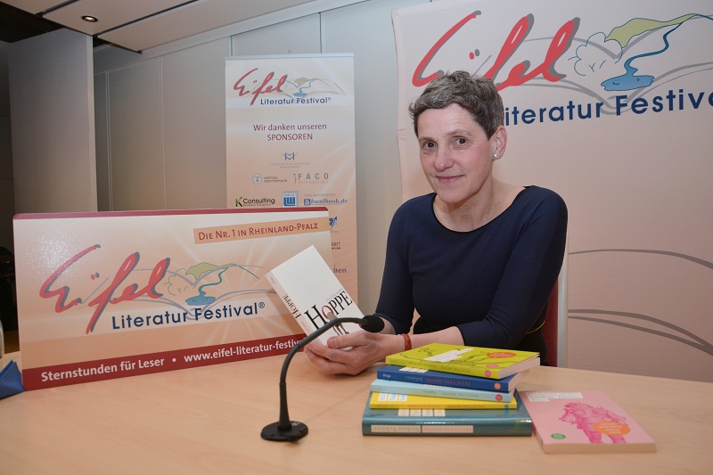 Felicitas Hoppe am 3. Mai 2016 in Bitburg