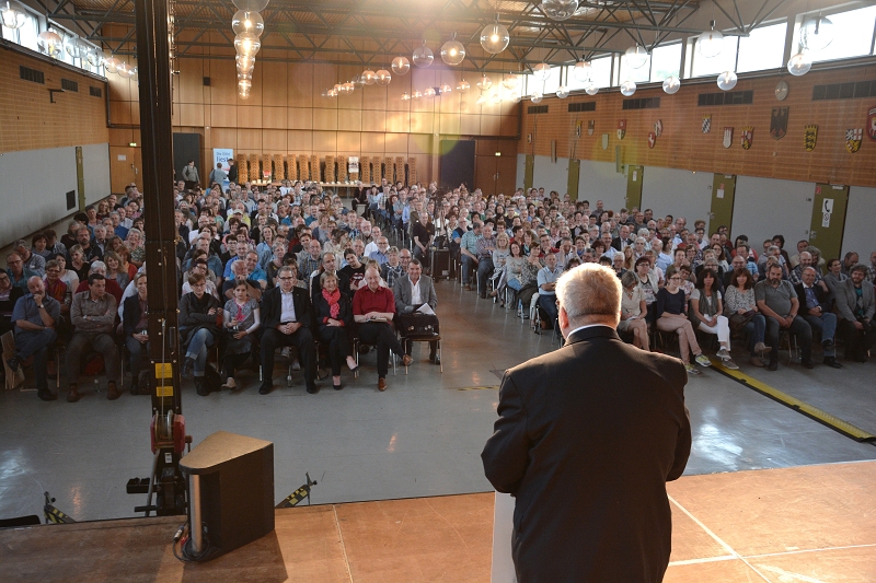 Horst Evers am 11. Mai in Prüm