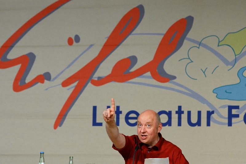 Horst Evers am 11. Mai in Prüm