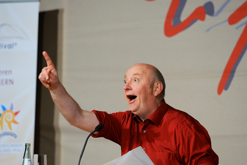 Horst Evers am 11. Mai in Prüm