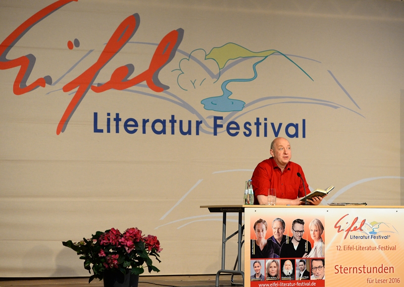 Horst Evers am 11. Mai in Prüm