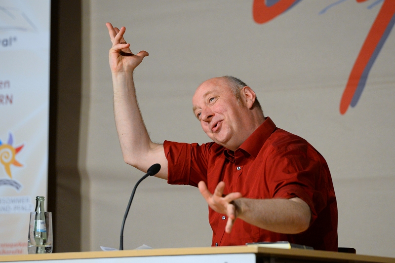 Horst Evers am 11. Mai in Prüm