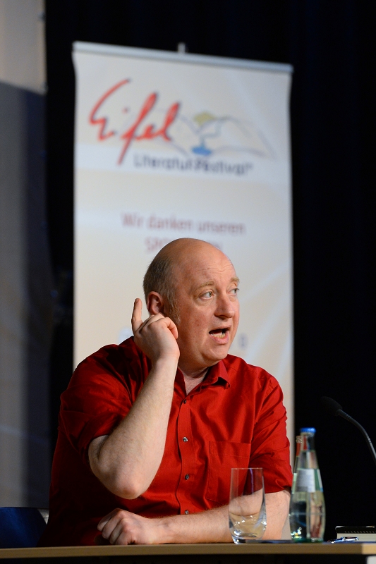 Horst Evers am 11. Mai in Prüm