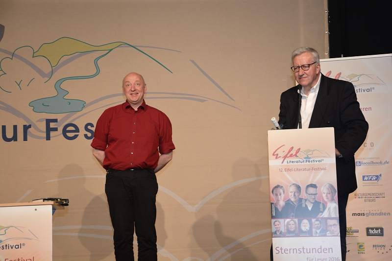 Horst Evers am 11. Mai in Prüm