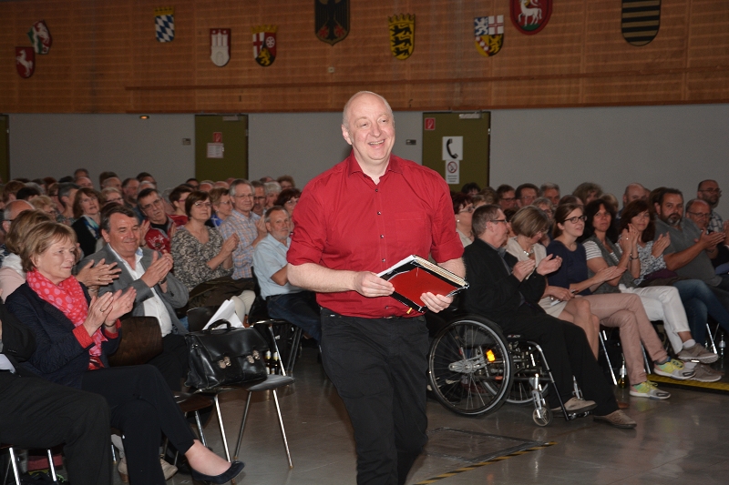 Horst Evers am 11. Mai in Prüm